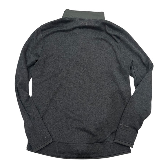 Under Armour Men's Golf ColdGear 1/4 Snap Pullover Long Sleeve Shirt Black‎ MD - Picture 6 of 6